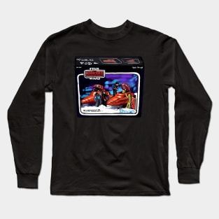 Vintage Kenner Cloud Car Box Art Sketch Long Sleeve T-Shirt